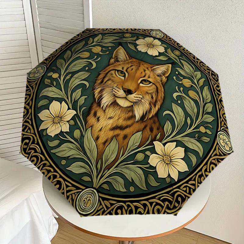 1pc Art Nouveau Lynx Portrait Umbrella with Plastic Handle,Suitable for All Seasons Home Travel Outdoor UmbrellaDD1332
1pc Art Nouveau Lynx Portrait Umbrella with Plastic Handle,Suitable for All Seasons Home Travel Outdoor UmbrellaDD1332