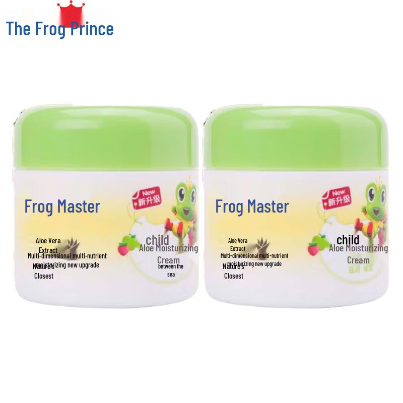 Frog Prince Baby Moisturizing Cream with Aloe Vera (2x50g)
Frog Prince Baby Moisturizing Cream with Aloe Vera (2x50g)