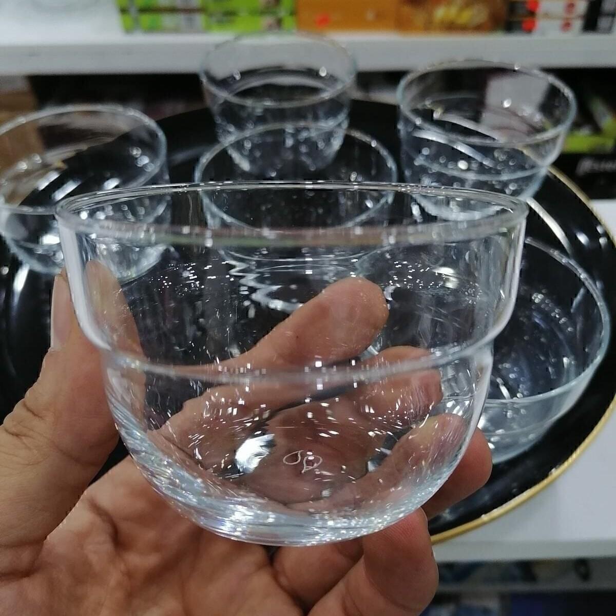 Borosilicate Glass 6-Piece Dessert Bowl Home Kitchen Standart білий
Borosilicate Glass 6-Piece Dessert Bowl Home Kitchen Standart білий