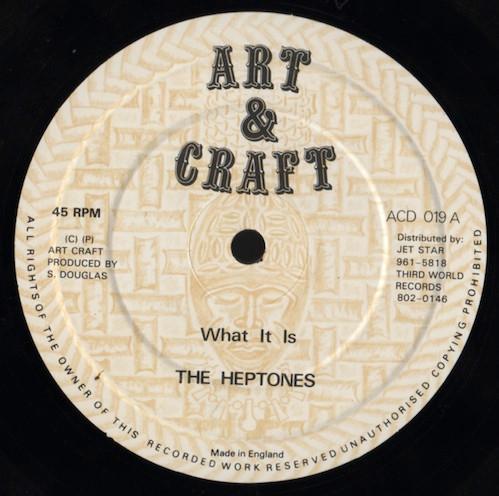 10-дюймовая пластинка HEPTONES / LOUIE LEPKIE - What It Is / Love Got A Hold On Me ACD019 Art & Craft 1982 UK Регги, Ска и Даб Б/У
10-дюймовая пластинка HEPTONES / LOUIE LEPKIE - What It Is / Love Got A Hold On Me ACD019 Art & Craft 1982 UK Регги, Ска и Даб Б/У