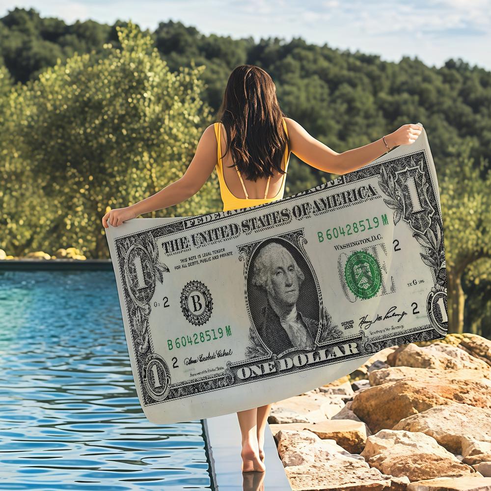 Franklin money Towel Quick Drying Beach Towels Are Suitable For Swimming Pools Camping Yoga And The Gym W40*H60(CM)
Franklin money Towel Quick Drying Beach Towels Are Suitable For Swimming Pools Camping Yoga And The Gym W40*H60(CM)