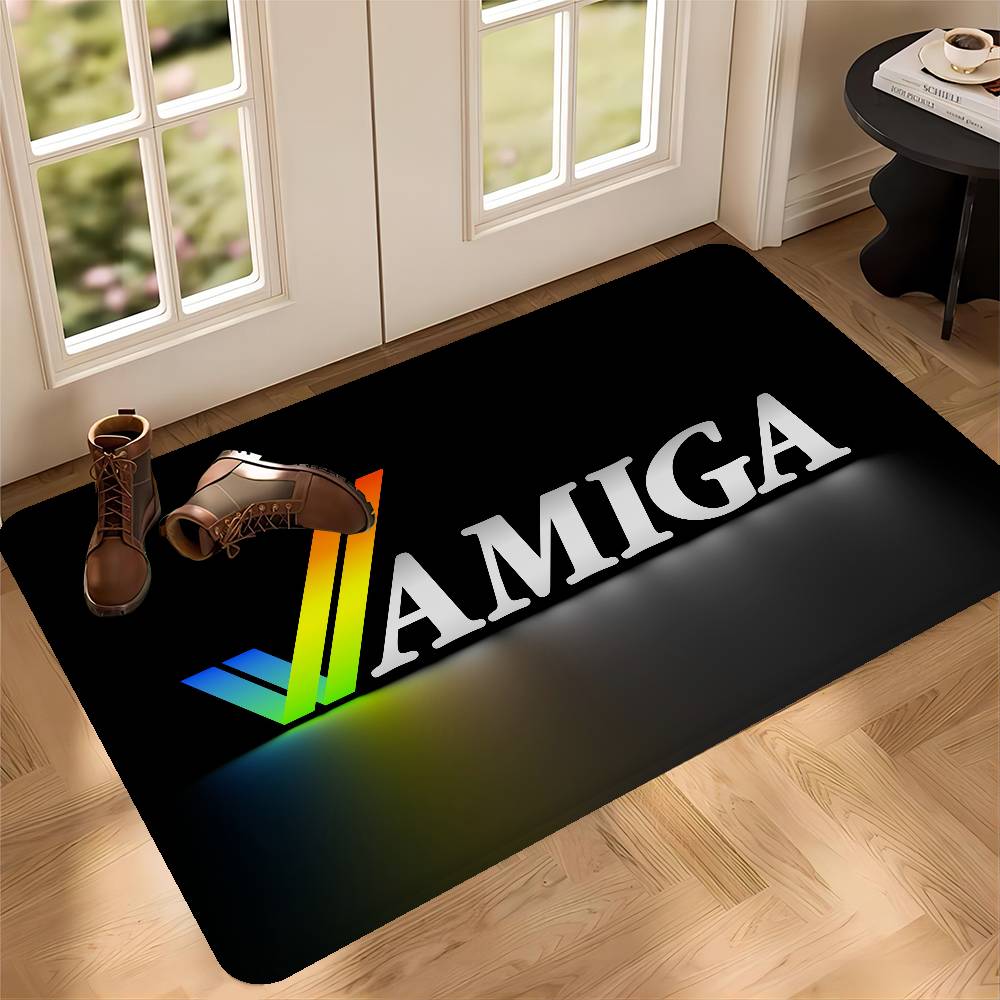 Amiga Logo Bathroom Mat Kids Room Bedroom Decoration Balcony Anti-Slip Doormat Living Room Welcome Rug 40x60cm
Amiga Logo Bathroom Mat Kids Room Bedroom Decoration Balcony Anti-Slip Doormat Living Room Welcome Rug 40x60cm