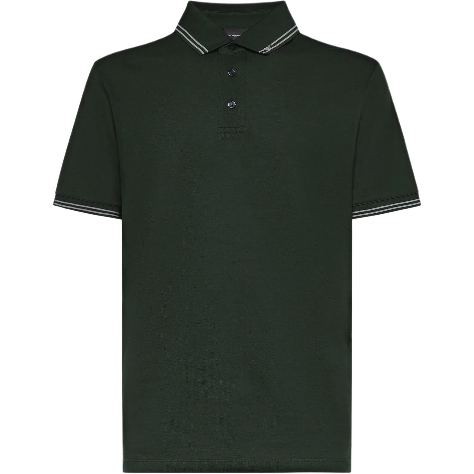 Emporio Armani Pure Cotton Three-Button Short Sleeve Polo Shirt Men tops EM005842-AF12955-U7263 S
Emporio Armani Pure Cotton Three-Button Short Sleeve Polo Shirt Men tops EM005842-AF12955-U7263 S