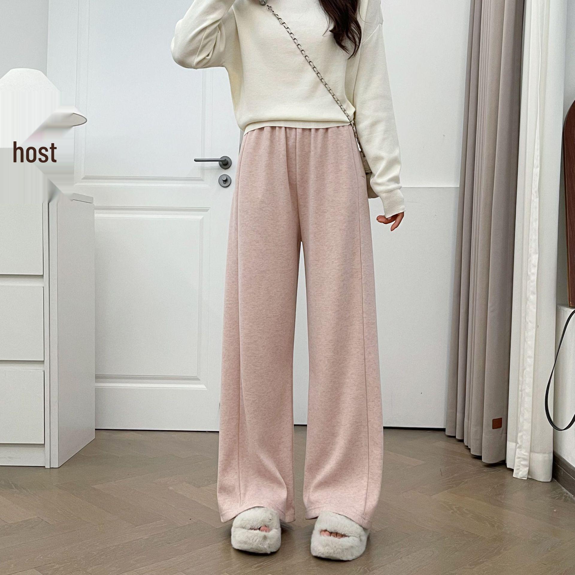 Plus Size Women s Drapey Straight Leg Pants - Spring & Autumn Warm Casual 2XL розовый
Plus Size Women s Drapey Straight Leg Pants - Spring & Autumn Warm Casual 2XL розовый