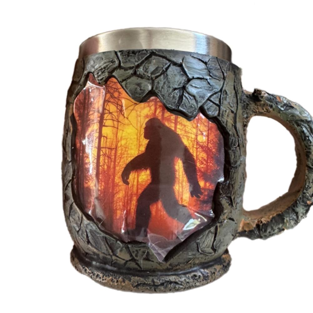 Halloween Gorilla Forest Fire Mug 3D Tree Bark Texture Design Funny Coffee Large Capacity Mugs Desktop Ornament Gift чёрный
Halloween Gorilla Forest Fire Mug 3D Tree Bark Texture Design Funny Coffee Large Capacity Mugs Desktop Ornament Gift чёрный