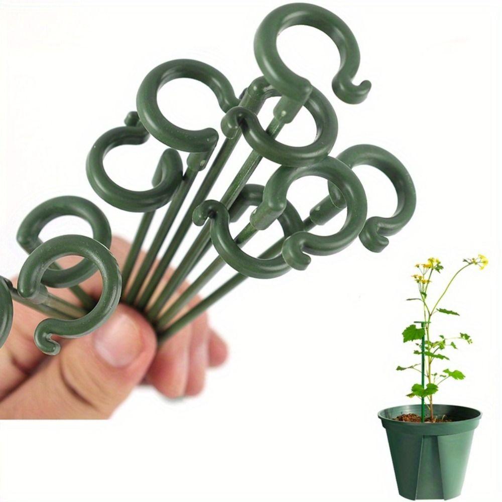 10Pcs 17/27/37cm Plant Supports Stakes Support Rod Flower Vine Climbing Bracket Vegetables Vine 17cm
10Pcs 17/27/37cm Plant Supports Stakes Support Rod Flower Vine Climbing Bracket Vegetables Vine 17cm