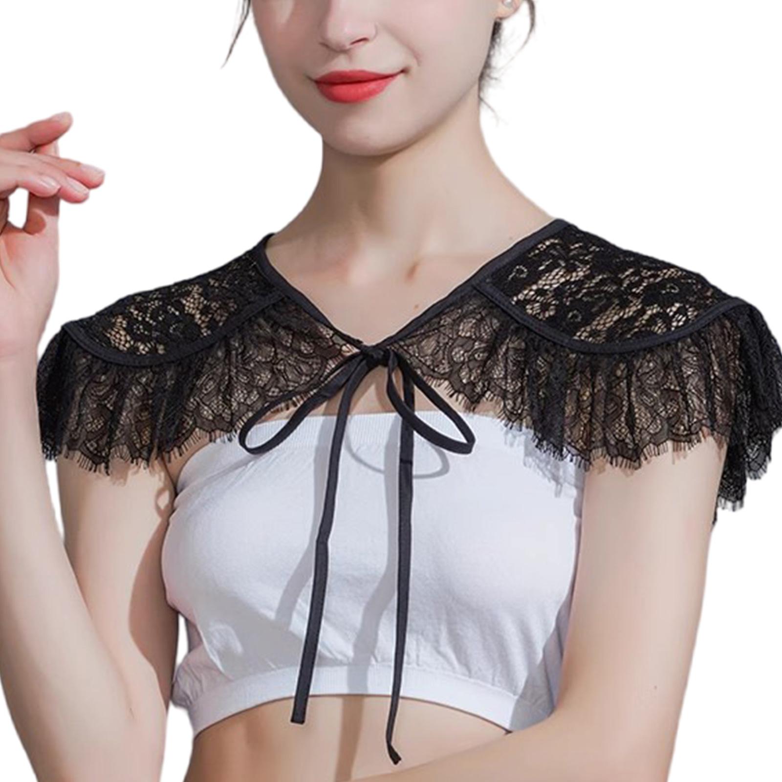 Foldable Lightweight Lace Embellished Wrap Perfect For Travel Business Event Neckpiece чёрный
Foldable Lightweight Lace Embellished Wrap Perfect For Travel Business Event Neckpiece чёрный