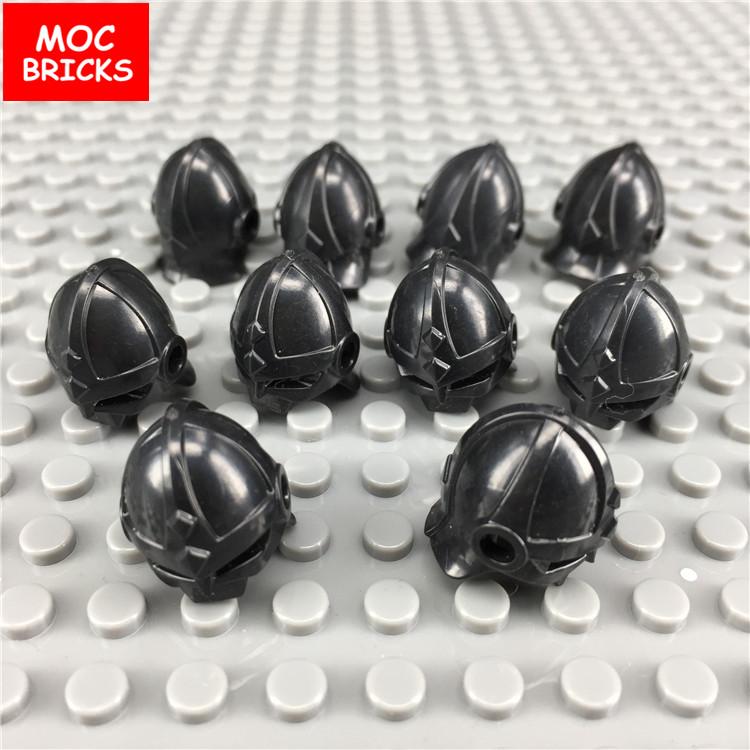 10pcs/lot MOC Bricks Medieval Knights Rome Helmet Attachment figures components Building Blocks Toys ideal for children presents
10pcs/lot MOC Bricks Medieval Knights Rome Helmet Attachment figures components Building Blocks Toys ideal for children presents