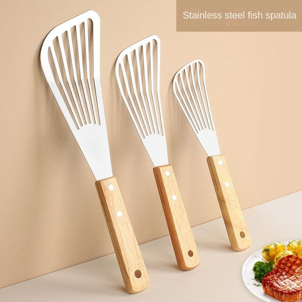 Stainless Steel Fish Frying Shovel Non-Stick Kitchen Cooking Utensils Kitchen Accessories S
Stainless Steel Fish Frying Shovel Non-Stick Kitchen Cooking Utensils Kitchen Accessories S