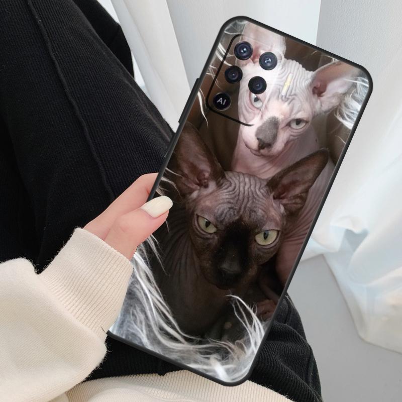 Sphynx Cat Case For Oppo A54 A74 A94 A18 A57 A17 A77 A38 A58 A78 A98 A80 A60 A40 A96 A76 A16 A15 A5 Pro OPPO A40 A40m
Sphynx Cat Case For Oppo A54 A74 A94 A18 A57 A17 A77 A38 A58 A78 A98 A80 A60 A40 A96 A76 A16 A15 A5 Pro OPPO A40 A40m