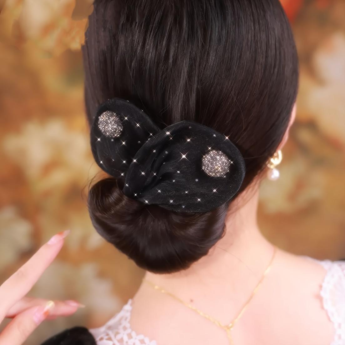 1/2pcs Set Korean Fashion Crystal Butterfly Updo Hair Clips Elegant Braid Hair Barrettes Headwear Girls Women Hair Additions Rhinestone Twist Clip-Round Beads
1/2pcs Set Korean Fashion Crystal Butterfly Updo Hair Clips Elegant Braid Hair Barrettes Headwear Girls Women Hair Additions Rhinestone Twist Clip-Round Beads