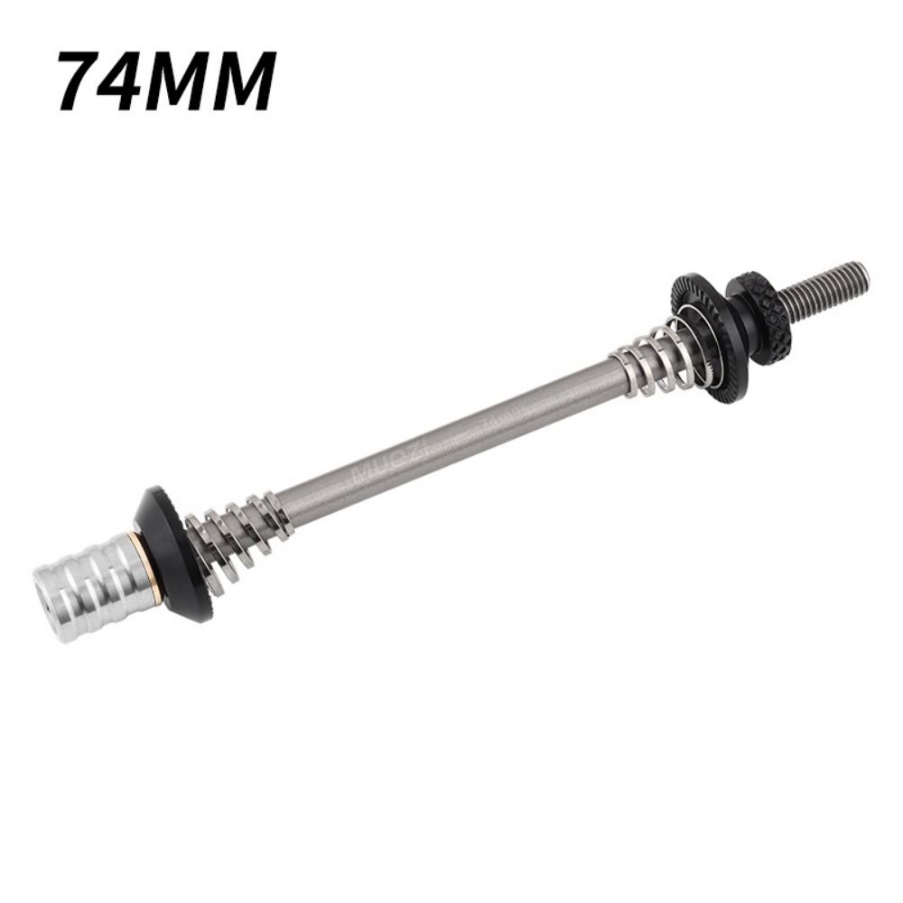 74mm/85mm/100mm Quick Release Skewers Ultralight Bicycle Steel Skewers Road Bicycle 74mm-Silver
74mm/85mm/100mm Quick Release Skewers Ultralight Bicycle Steel Skewers Road Bicycle 74mm-Silver
