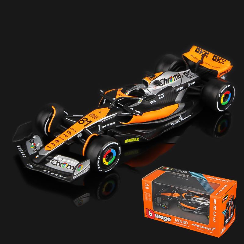 Bburago 1:43 2023 McLaren F1 Models MCL60 Racing Alloy Car Toy 4# Lando Norris 81# Oscar Piastri Gift Collection
Bburago 1:43 2023 McLaren F1 Models MCL60 Racing Alloy Car Toy 4# Lando Norris 81# Oscar Piastri Gift Collection
