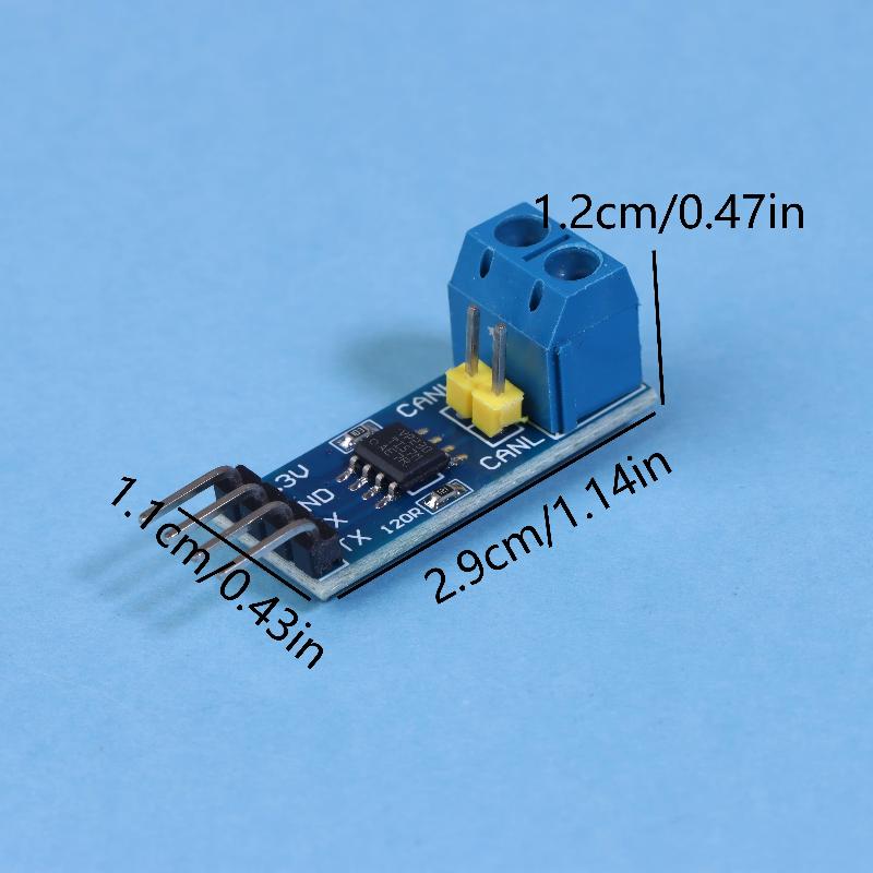 MEW SN65HVD230DR VP230 CAN Board Network Transceiver Evaluation Development Module CAN Bus Transceiver For Arduino DIY Kit
MEW SN65HVD230DR VP230 CAN Board Network Transceiver Evaluation Development Module CAN Bus Transceiver For Arduino DIY Kit