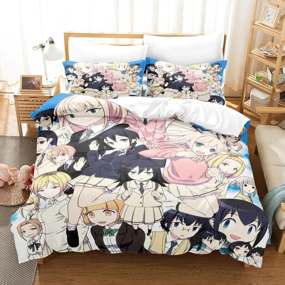 Anime Tomoko Kuroki Watamote Bedding Set Duvet Cover Bed Set Quilt Cover Pillowcase Comforter King Queen Size Boys Adult EU Single(135*200cm)3pcs
Anime Tomoko Kuroki Watamote Bedding Set Duvet Cover Bed Set Quilt Cover Pillowcase Comforter King Queen Size Boys Adult EU Single(135*200cm)3pcs