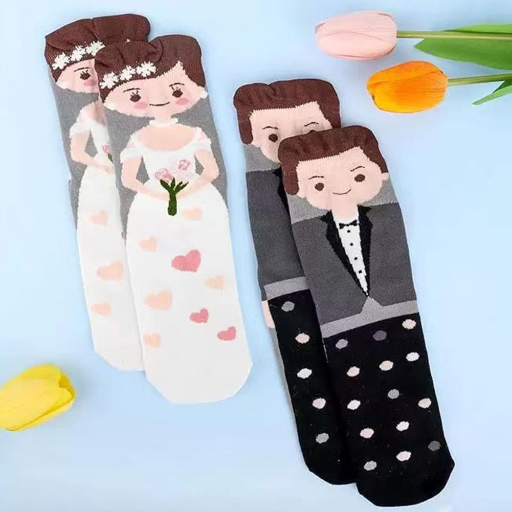 2 Pairs Bride and Groom Socks for Couples, Funny Wedding Socks for Engagement Party Couples Newly Engaged Valentine s Days Gift One Size
2 Pairs Bride and Groom Socks for Couples, Funny Wedding Socks for Engagement Party Couples Newly Engaged Valentine s Days Gift One Size