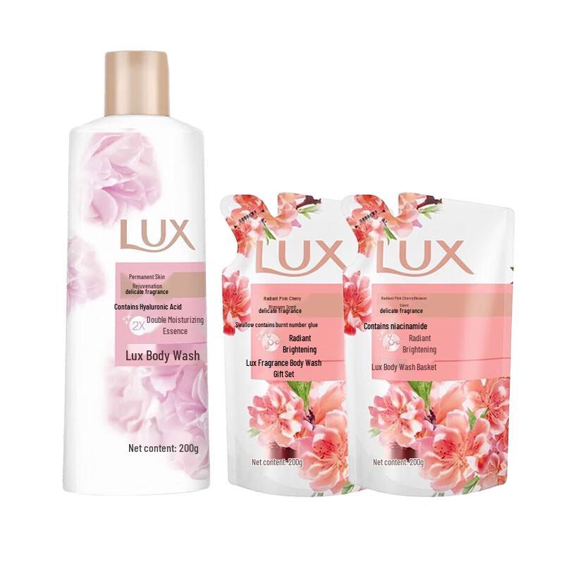 LUX Everlasting Tender Skin Scented Body Wash Pack
LUX Everlasting Tender Skin Scented Body Wash Pack