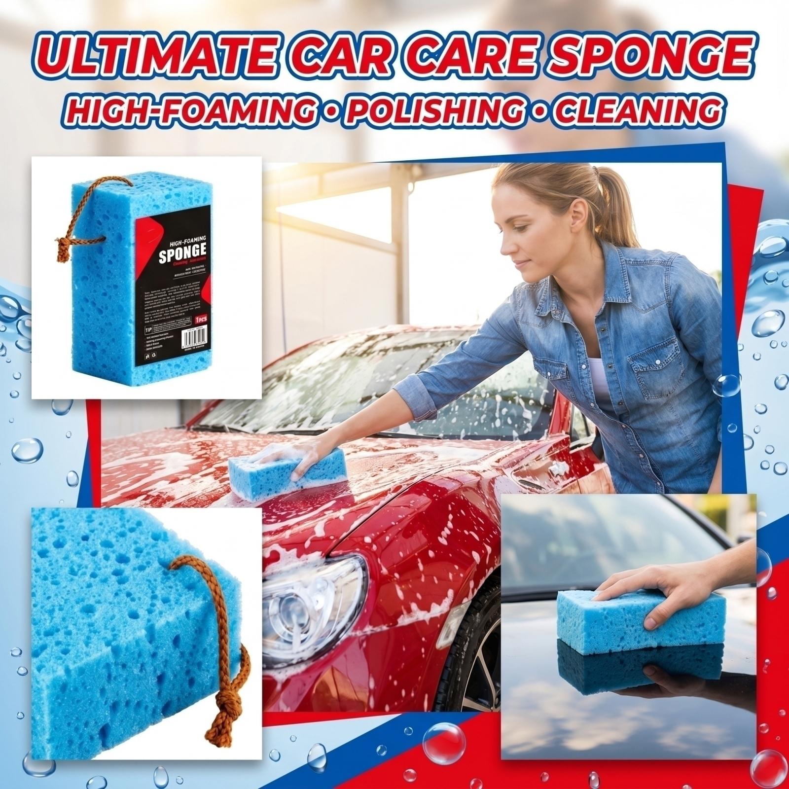 High-Foaming Car Wash Sponge Thickened Large Size 21x11x8cm Durable Soft Cleaning Sponge for Vehicle Surface Care and Maintenance One Size синий
High-Foaming Car Wash Sponge Thickened Large Size 21x11x8cm Durable Soft Cleaning Sponge for Vehicle Surface Care and Maintenance One Size синий