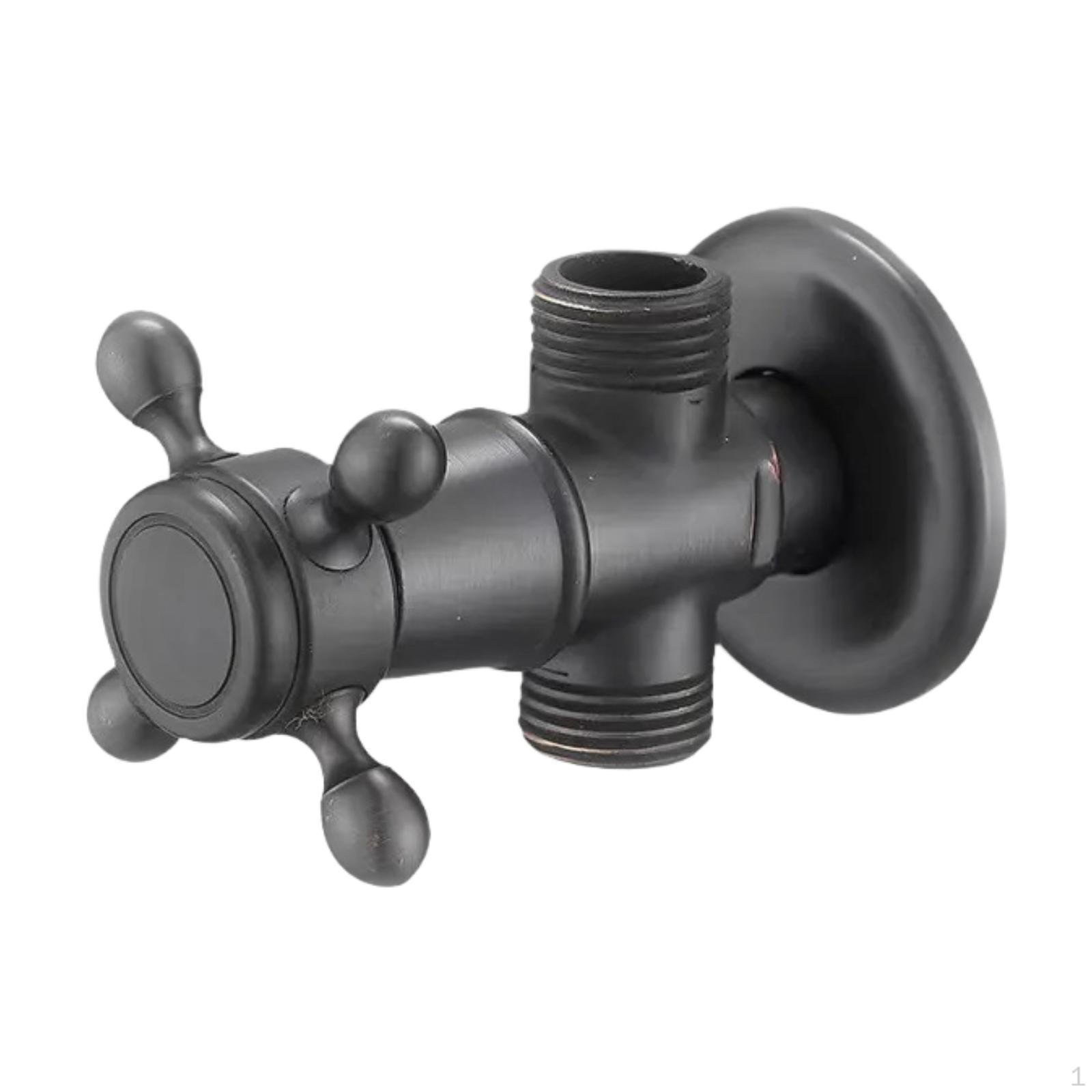 Bathroom Angle Stop Valve Control Sturdy Accessories Easy Installation Filling Copper for Kitchen Style A
Bathroom Angle Stop Valve Control Sturdy Accessories Easy Installation Filling Copper for Kitchen Style A