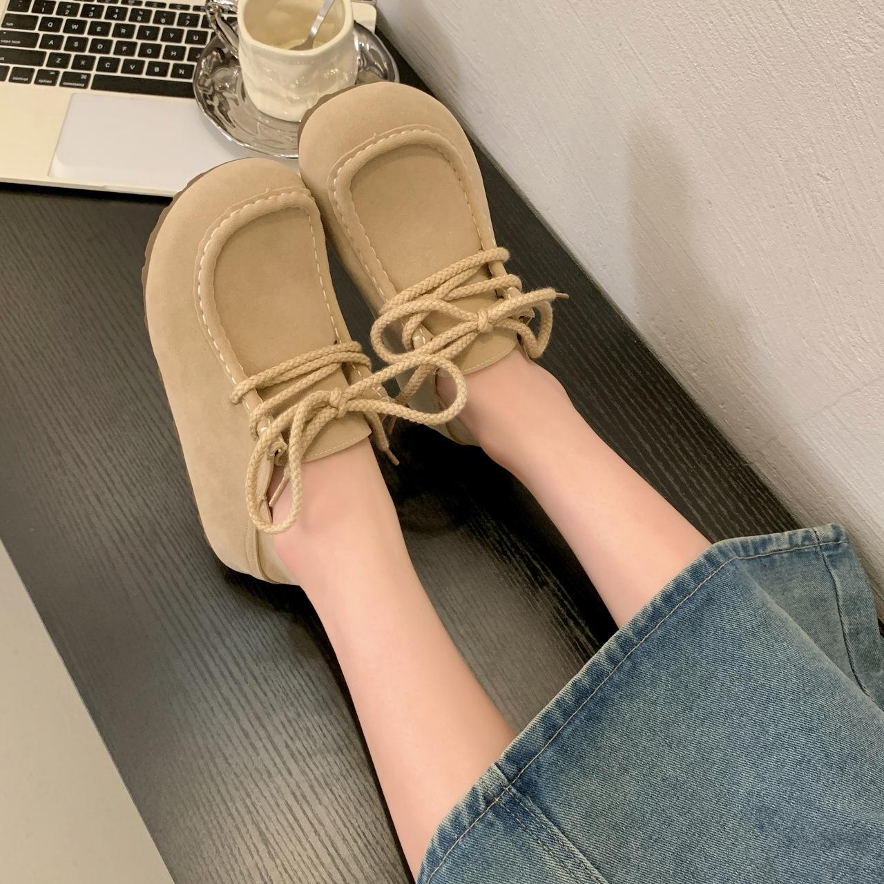 Lazy wind simple soft-soled Boken shoes women s autumn new comfortable and light Doudou shoes lazy one-pedal single shoes women 35
Lazy wind simple soft-soled Boken shoes women s autumn new comfortable and light Doudou shoes lazy one-pedal single shoes women 35