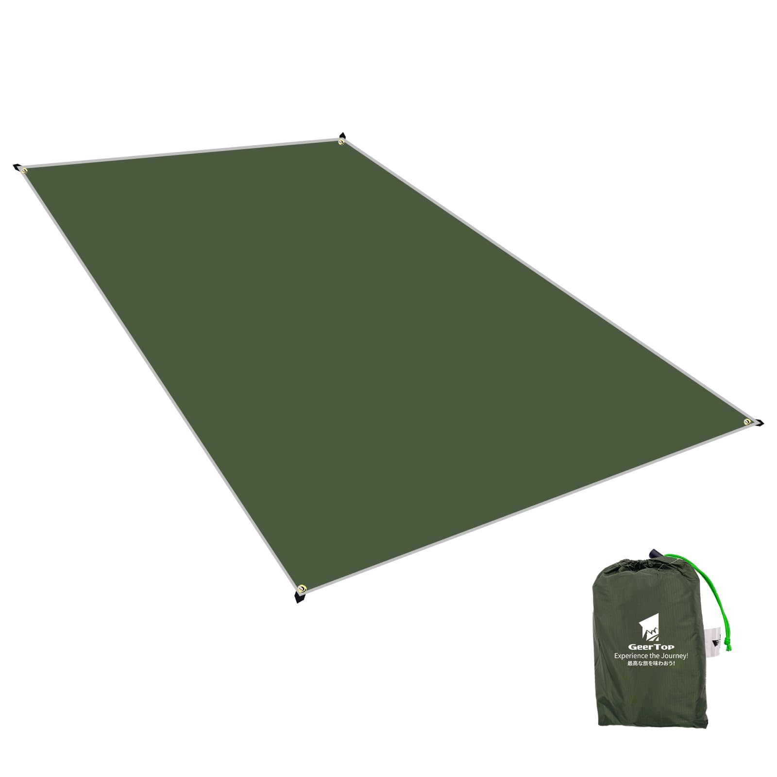 Geer Top People Siliconizing Camping Mat Camping Floor Mat Picnic Pad Waterproof Tent Sheet 90 x 210cm Dark Green 1~4 темно-зеленого
Geer Top People Siliconizing Camping Mat Camping Floor Mat Picnic Pad Waterproof Tent Sheet 90 x 210cm Dark Green 1~4 темно-зеленого