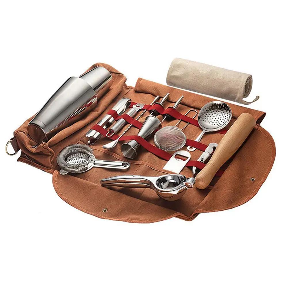 НОВАЯ сумка для барных инструментов Mixology Bag Professional Bartender Empty Drop Shipping коричневый
НОВАЯ сумка для барных инструментов Mixology Bag Professional Bartender Empty Drop Shipping коричневый