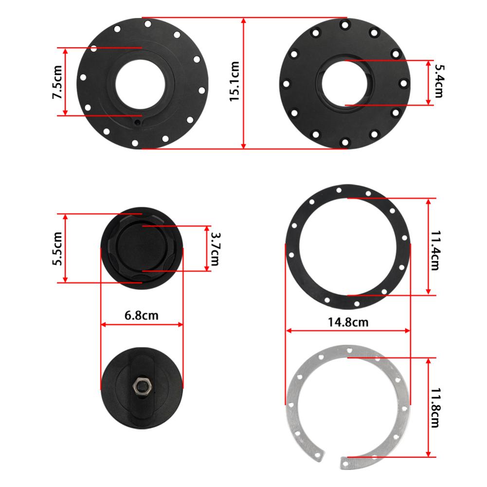 For Fuel Cells Billet Fuel Cap Aluminium Fuel Cap For Racing Fuel Cells 12 Bolts 12 Bolt Fuel Tank Cap Fuel Tank Cap чорний
For Fuel Cells Billet Fuel Cap Aluminium Fuel Cap For Racing Fuel Cells 12 Bolts 12 Bolt Fuel Tank Cap Fuel Tank Cap чорний
