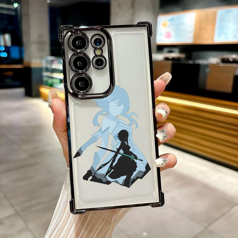 Genshin Impact Eula Zhongli Anime Coque For Galaxy S26 Ultra Phone Case For Samsung S26 S25 S24 S23 S21 Ultra S20 FE Plus Cover Galaxy S20 Ultra
Genshin Impact Eula Zhongli Anime Coque For Galaxy S26 Ultra Phone Case For Samsung S26 S25 S24 S23 S21 Ultra S20 FE Plus Cover Galaxy S20 Ultra