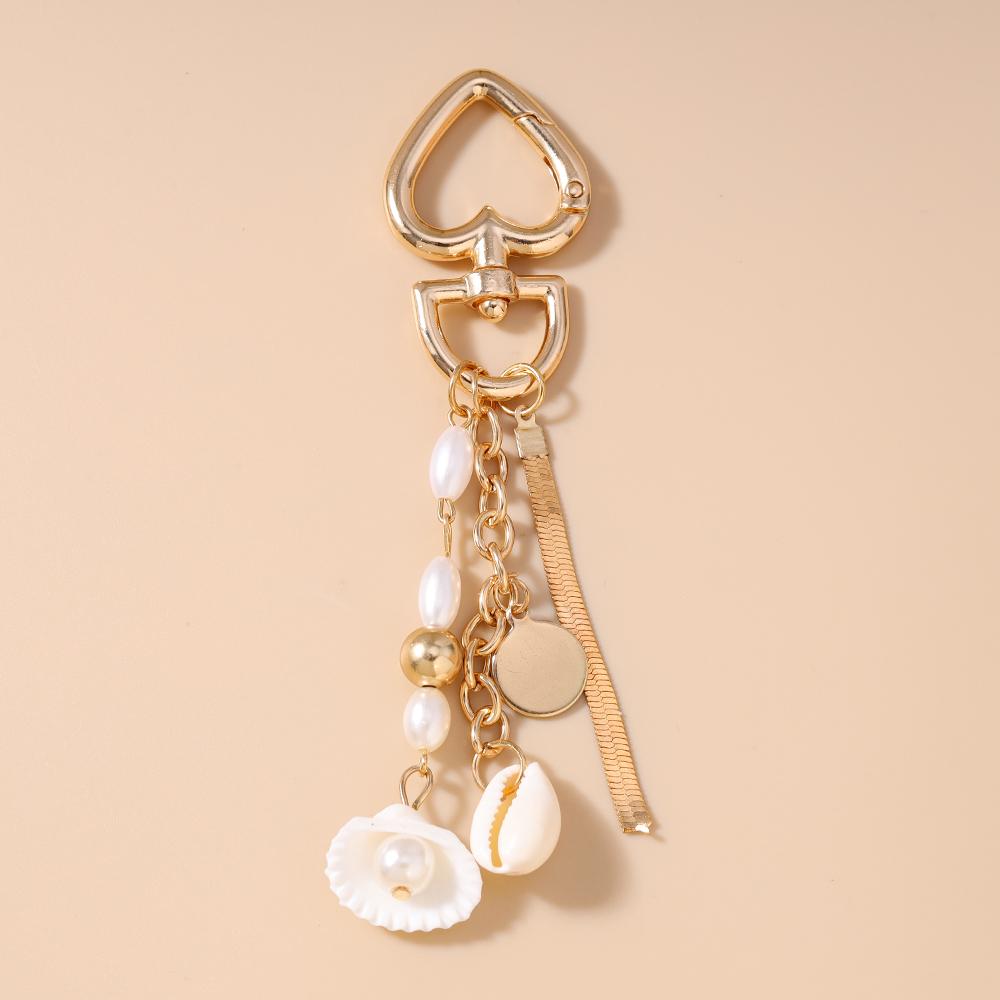 Fashion Pearl Conch Shell Keychain Women Girls Key Ring Pendant for Handbag Decor DIY Key Chain Jewelry Gift
Fashion Pearl Conch Shell Keychain Women Girls Key Ring Pendant for Handbag Decor DIY Key Chain Jewelry Gift