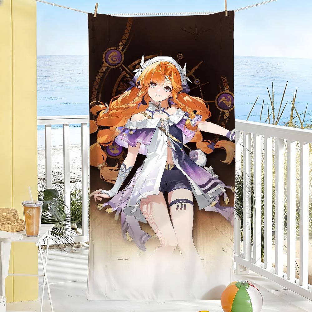 Game Wuthering Waves Sigrika Towel Soft Pool Gift For Travel Gym Shower Camping Quick Dry Sports Large Beach Towels W40*H60(CM)
Game Wuthering Waves Sigrika Towel Soft Pool Gift For Travel Gym Shower Camping Quick Dry Sports Large Beach Towels W40*H60(CM)