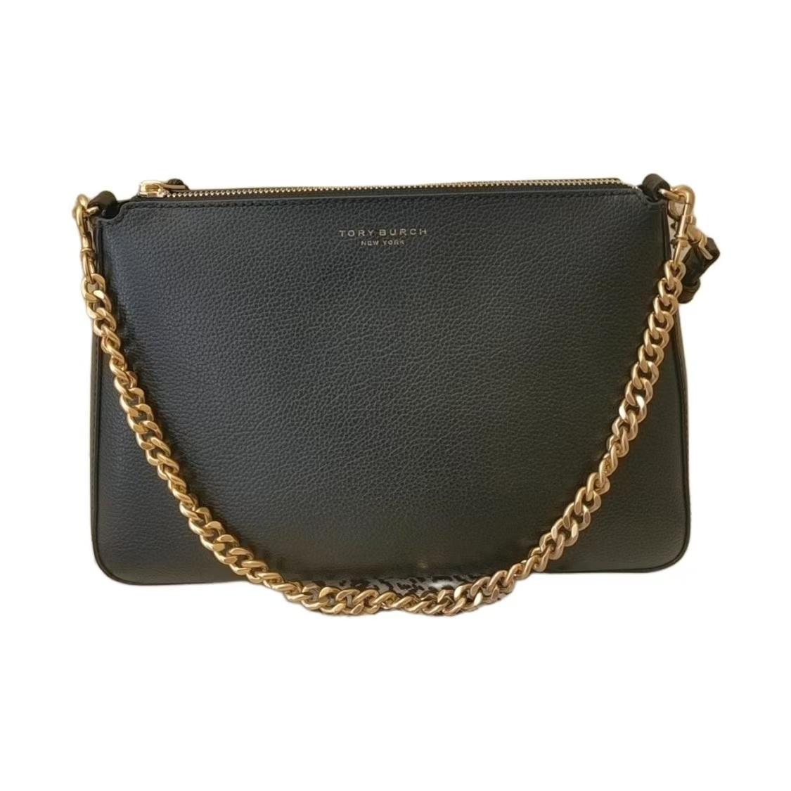 Tory Burch Perry Detachable Metal Chain Shoulder Strap Zipper Closure Logo Print Crossbody Bag Leather Medium Unisex Crossbody Bag Black 175544-001 Basic Set (Bag+Dust Bag)
Tory Burch Perry Detachable Metal Chain Shoulder Strap Zipper Closure Logo Print Crossbody Bag Leather Medium Unisex Crossbody Bag Black 175544-001 Basic Set (Bag+Dust Bag)