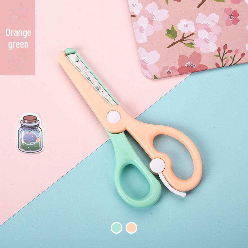 Безопасные детские ножницы Macaron Color с защитой от защемления и эластичным пластиком для резки бумаги
Безопасные детские ножницы Macaron Color с защитой от защемления и эластичным пластиком для резки бумаги