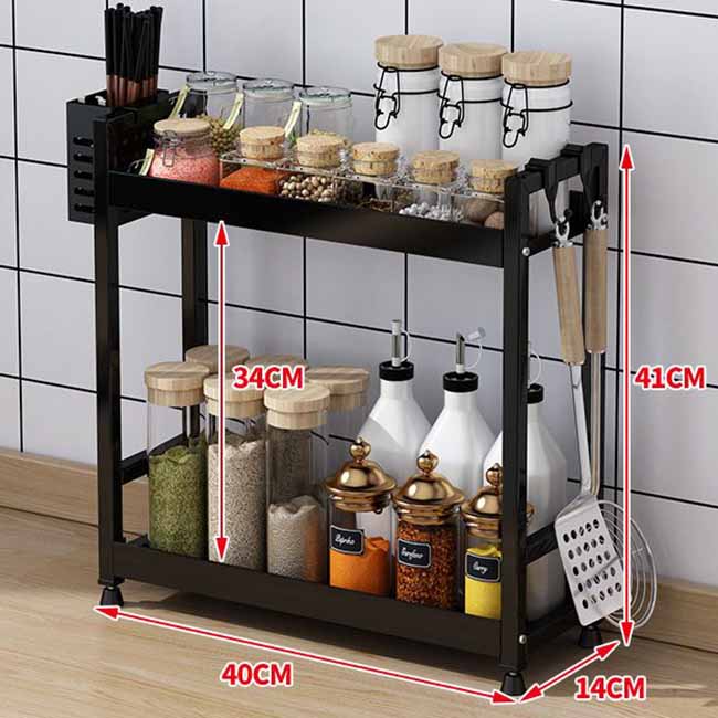 Стеллаж для хранения кухонной столешницы, многофункциональная клетка для палочек для еды, держатель для ножей, принадлежности для приправ, многослойная супер узкая полка 40*14*41cm
Стеллаж для хранения кухонной столешницы, многофункциональная клетка для палочек для еды, держатель для ножей, принадлежности для приправ, многослойная супер узкая полка 40*14*41cm