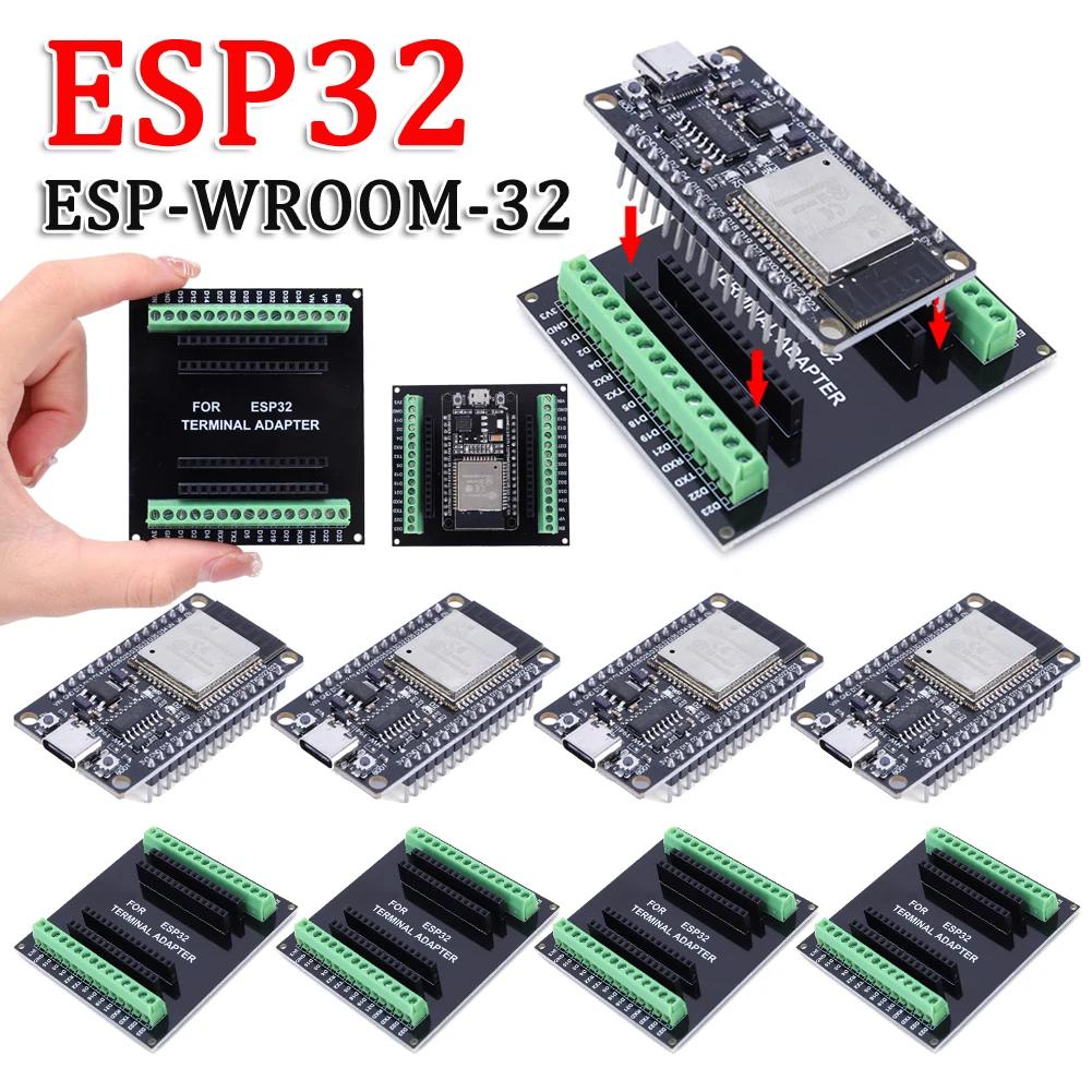 ESP32 Development Board Expansion Board Compatible with ESP32 WiFi+Bluetooth Dual Core ESP-WROOM-32 Expansion Board 30PIN 38PIN
ESP32 Development Board Expansion Board Compatible with ESP32 WiFi+Bluetooth Dual Core ESP-WROOM-32 Expansion Board 30PIN 38PIN