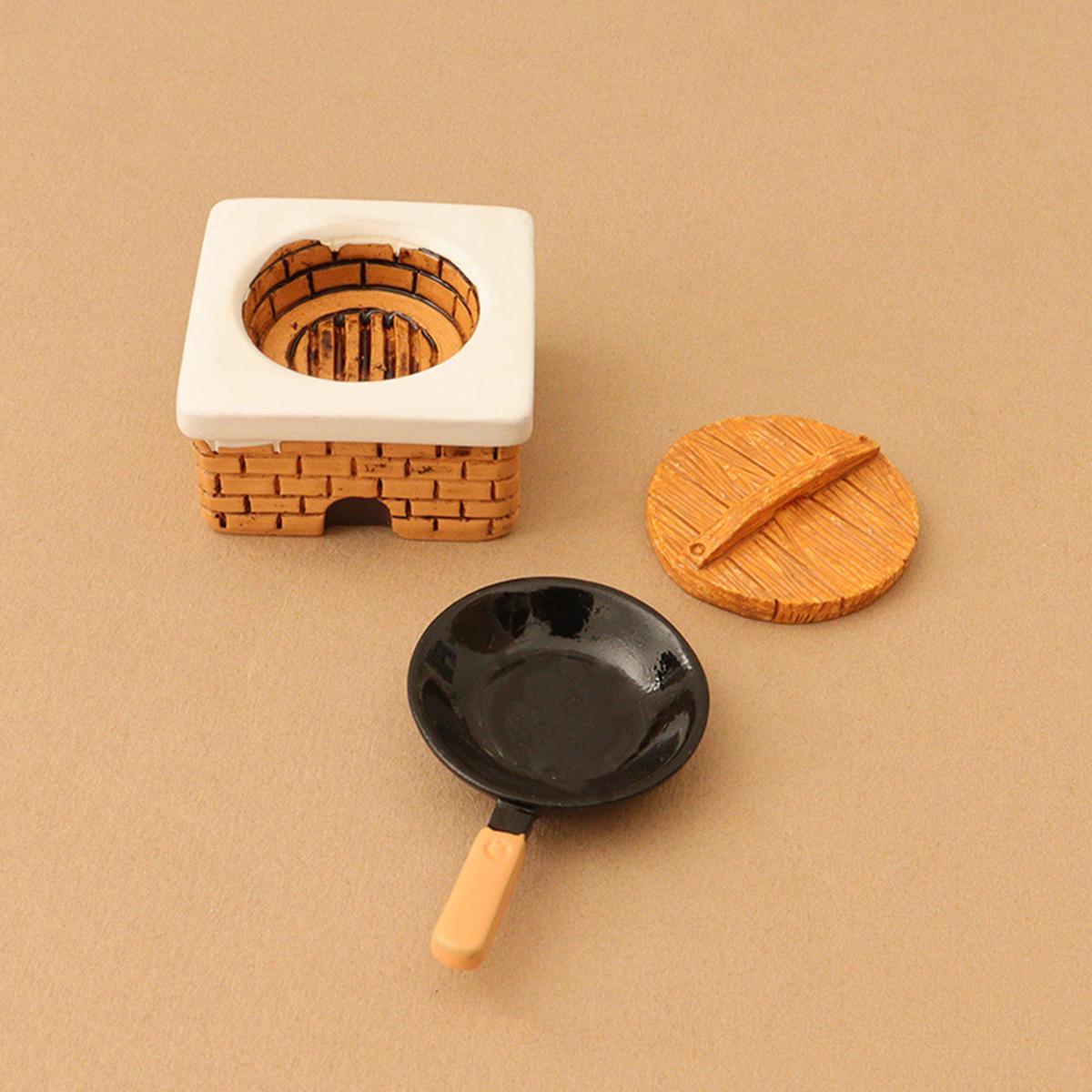3 PCS Mini Kitchen Pot with Lid – Dollhouse Cookware for Stove, fairy garden paths,Micro Landscape & Diorama DIY Projects
3 PCS Mini Kitchen Pot with Lid – Dollhouse Cookware for Stove, fairy garden paths,Micro Landscape & Diorama DIY Projects