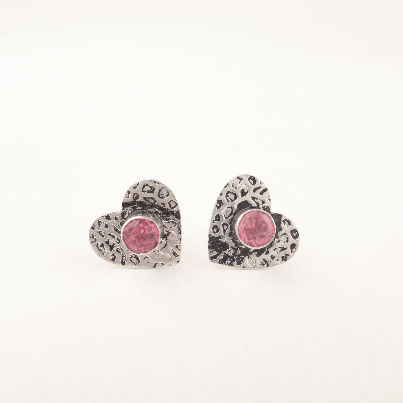 Pink Tourmaline Gemstone 925 Sterling Silver Jewelry Handmade Stud Earrings 0.6 EE-143-14
Pink Tourmaline Gemstone 925 Sterling Silver Jewelry Handmade Stud Earrings 0.6 EE-143-14