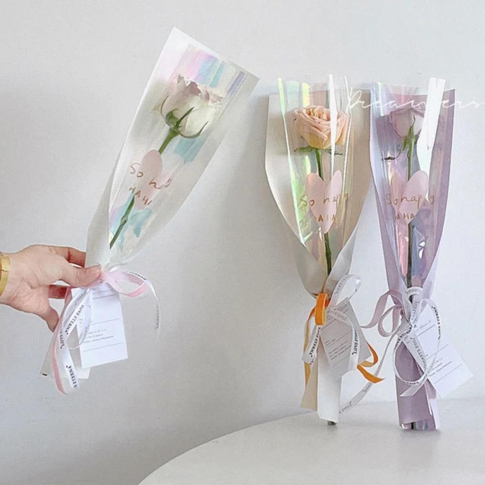 50pcs Waterproof Single Rose Flower Wrapping Bag Rose Sleeves Flower Wrapping Bag Floral Wrappers 50pcs
50pcs Waterproof Single Rose Flower Wrapping Bag Rose Sleeves Flower Wrapping Bag Floral Wrappers 50pcs