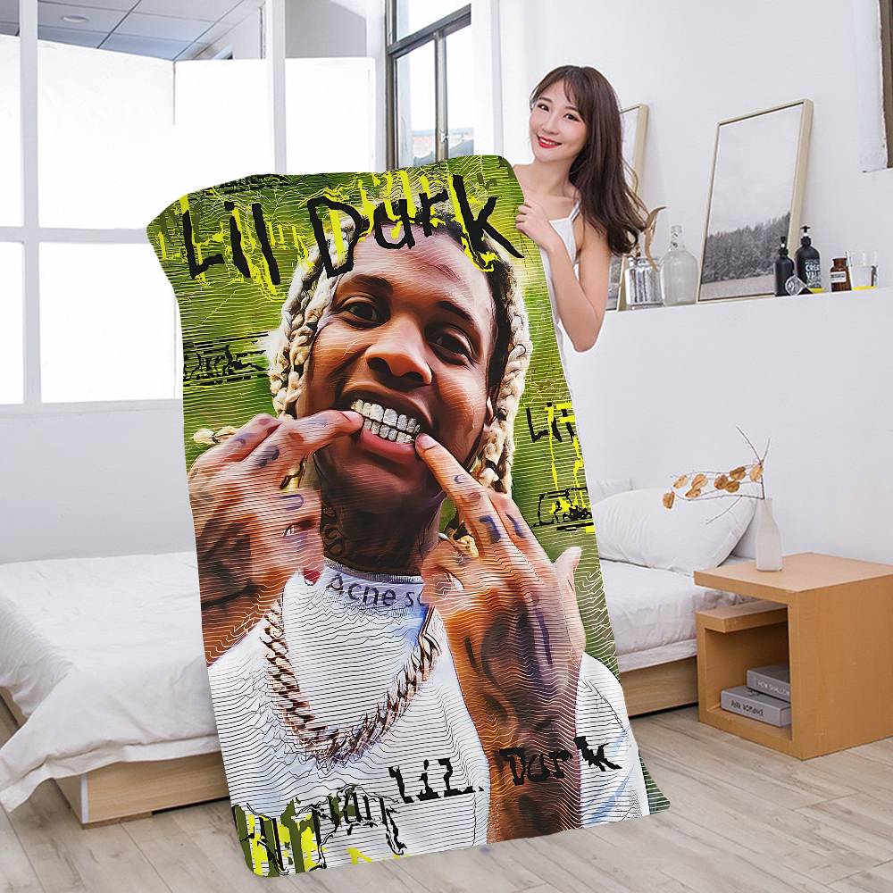 Rapper Lil Durk Microfiber Beach Towel Absorbent Quick dry Soft Yoga Swimming Resort Mountain Climbing Towel W30*H60(CM)
Rapper Lil Durk Microfiber Beach Towel Absorbent Quick dry Soft Yoga Swimming Resort Mountain Climbing Towel W30*H60(CM)