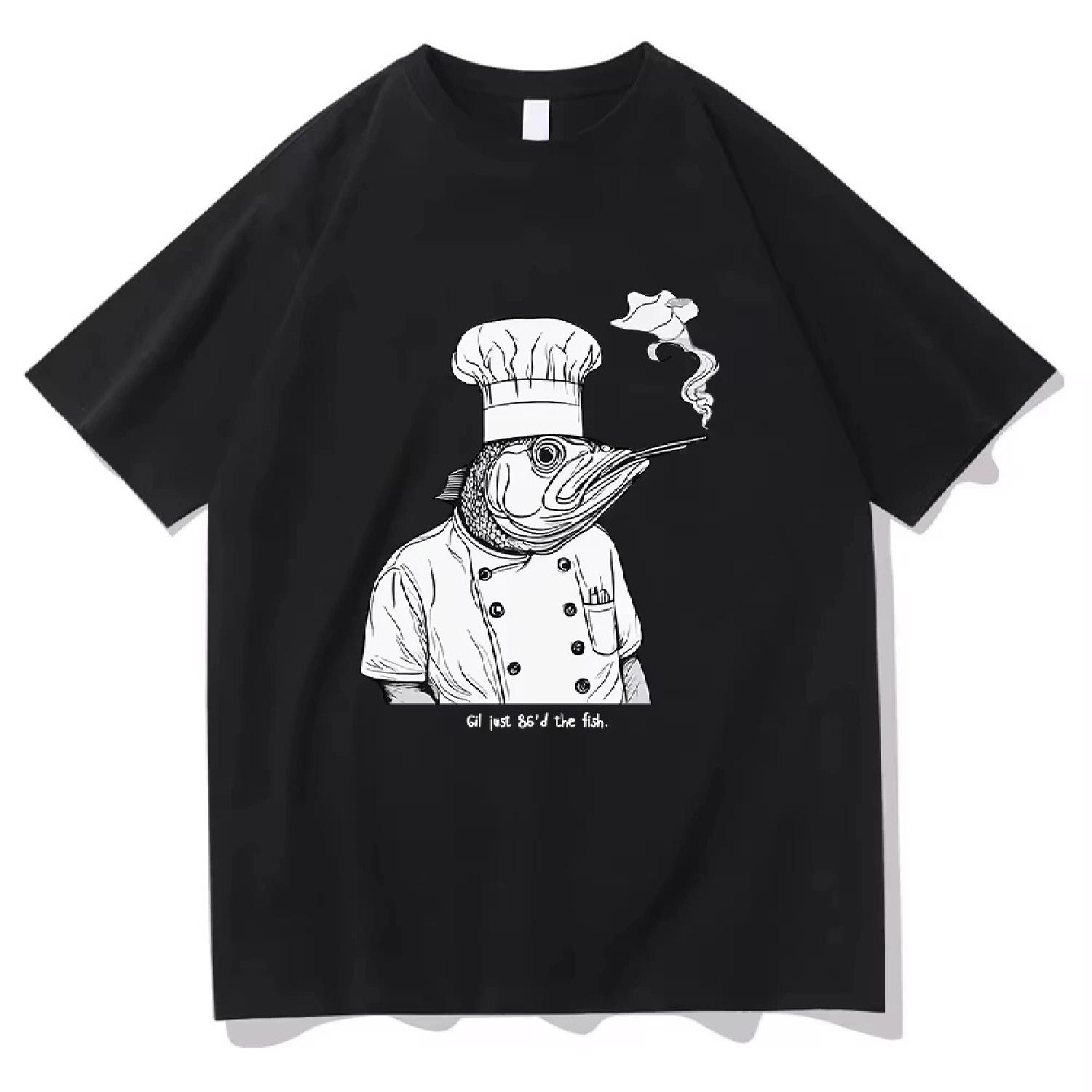 Summer clothes Gil Just 86 d the Fish Octopus Chef Funny Graphic Printed Children s Clothing Harajuku Comfort Cotton Kids Tshirt S чёрный
Summer clothes Gil Just 86 d the Fish Octopus Chef Funny Graphic Printed Children s Clothing Harajuku Comfort Cotton Kids Tshirt S чёрный
