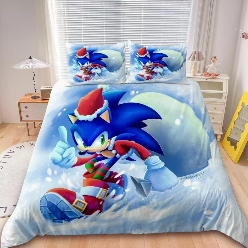 Sonic 2/3pcs Duvet Cover Cartoon Cool Bedding Set Comforter Cover for Children Gifts Queen King Bedroom Decor 135x200cm
Sonic 2/3pcs Duvet Cover Cartoon Cool Bedding Set Comforter Cover for Children Gifts Queen King Bedroom Decor 135x200cm