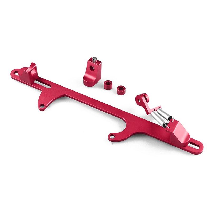 Алюминиевый трос дроссельной заслонки Набор кронштейнов карбюратора для карбюратора Holley 4500 Dominator Bt красный
Алюминиевый трос дроссельной заслонки Набор кронштейнов карбюратора для карбюратора Holley 4500 Dominator Bt красный