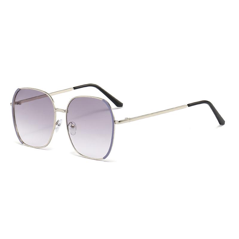 11027 Новые женские овальные металлические солнцезащитные очки - Корейская мода, Слимминг для большого лица, Очки для вождения
11027 Новые женские овальные металлические солнцезащитные очки - Корейская мода, Слимминг для большого лица, Очки для вождения