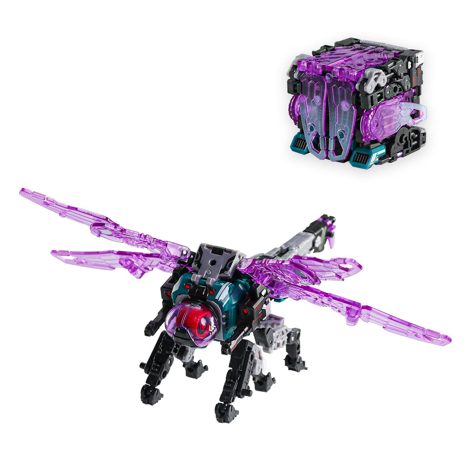 Stage BEASTBOX 52TOYS ONITOPTE Трансформирующаяся игрушка Трансформируется из куба в стрекозу Трансформирующаяся игрушка Окрашенная высокоподвижная фигурка меха
Stage BEASTBOX 52TOYS ONITOPTE Трансформирующаяся игрушка Трансформируется из куба в стрекозу Трансформирующаяся игрушка Окрашенная высокоподвижная фигурка меха
