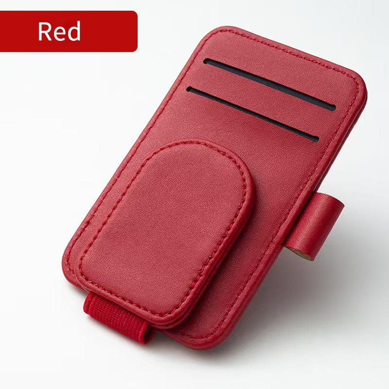 Car Sunglasses Holder Sun Visor Glasses Clip Multifunction Leather Eyeglasses Hanger Portable Ticket Card Clip Car Accessories
Car Sunglasses Holder Sun Visor Glasses Clip Multifunction Leather Eyeglasses Hanger Portable Ticket Card Clip Car Accessories