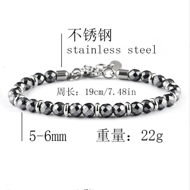 Men’s Beaded Bangles, Crystal Bracelet for Men 6mm
Men’s Beaded Bangles, Crystal Bracelet for Men 6mm