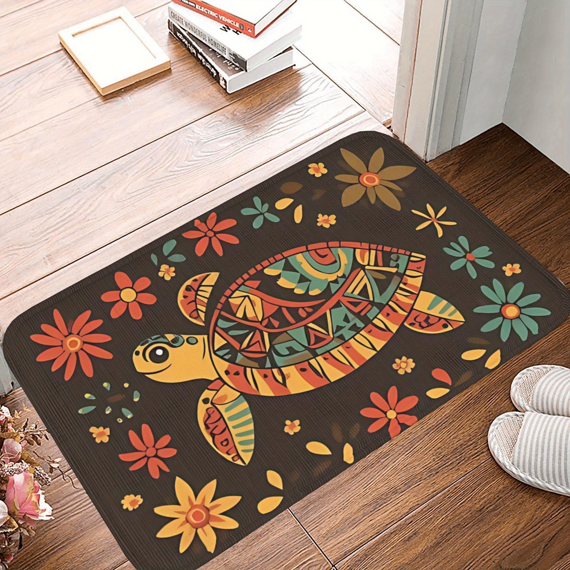 1PC Tropical Turtle Garden Kitchen Rug Non-Slip Door Mat Pop design Bathroom Rug Bath Mat Carpet for Home Sink Laundry ecoreeree 40cm x 60cm
1PC Tropical Turtle Garden Kitchen Rug Non-Slip Door Mat Pop design Bathroom Rug Bath Mat Carpet for Home Sink Laundry ecoreeree 40cm x 60cm