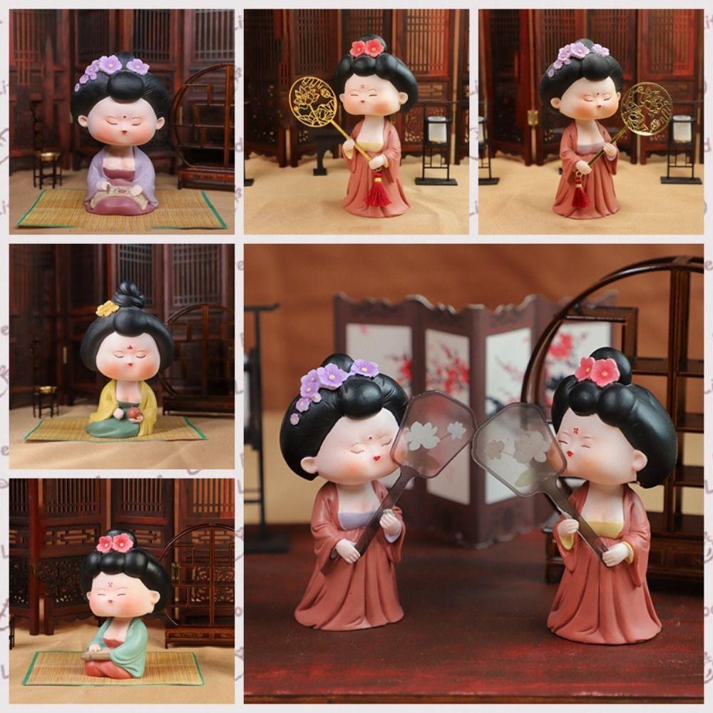 Cartoon Tang Dynasty Ladies Car Decoration Resin Shake Head Car Ornaments Home Desktop
Cartoon Tang Dynasty Ladies Car Decoration Resin Shake Head Car Ornaments Home Desktop