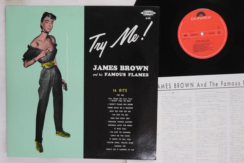 LP Record JAMES BROWN Try Me 25MM0357 POLYDOR 1984 Japan SoulFunk Used
LP Record JAMES BROWN Try Me 25MM0357 POLYDOR 1984 Japan SoulFunk Used