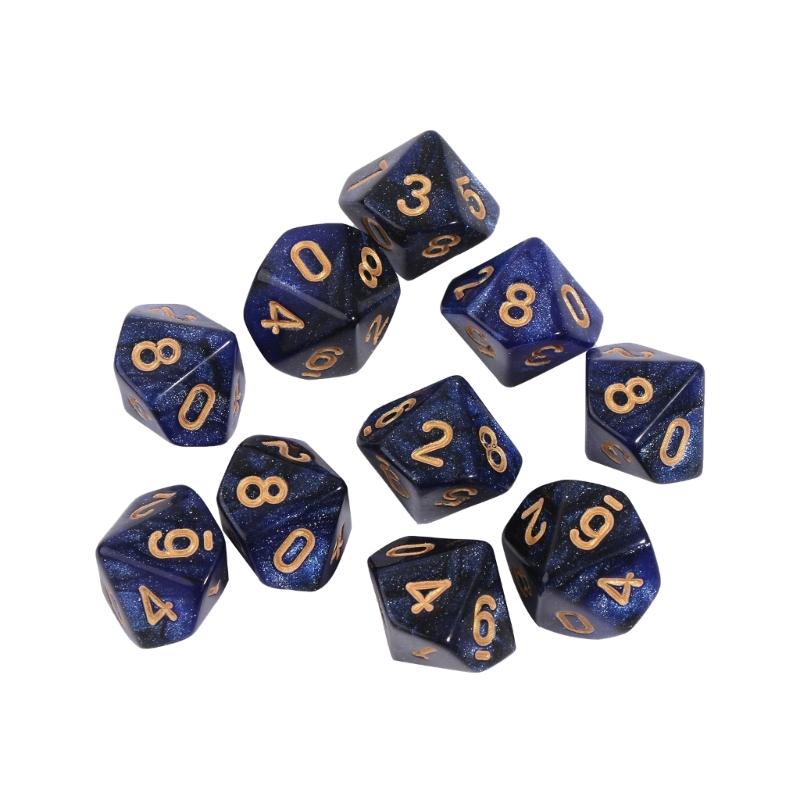 D10 10-гранний кубик 15 мм для RPG гри Подарунок Вечірка Рольова гра
D10 10-гранний кубик 15 мм для RPG гри Подарунок Вечірка Рольова гра