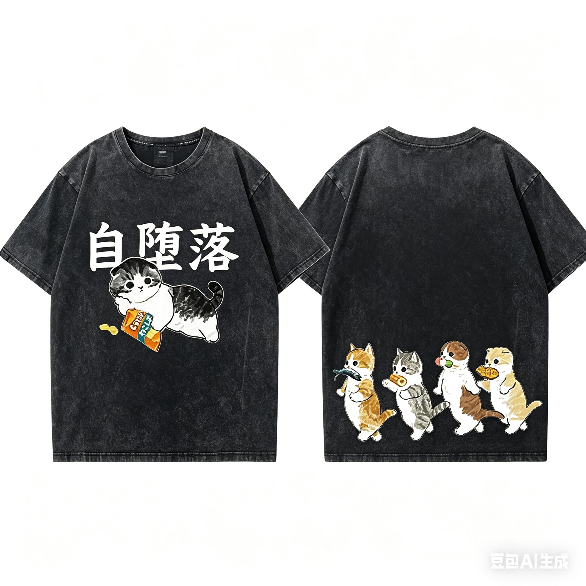 cute cat Washed Tshirt personality Clothes NewModel Anime Tshirt Year round clothing Plus Size Unisex high quality hot product S
cute cat Washed Tshirt personality Clothes NewModel Anime Tshirt Year round clothing Plus Size Unisex high quality hot product S